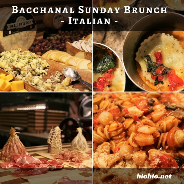CP Bacchanal Sunday Brunch Las Vegas- Italian Food | hiohio.net 