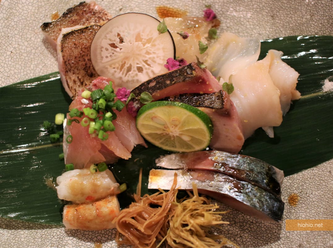 PLAT HOME Kanazawa Kitchen Japan (Fresh Fish Sashimi Platter).